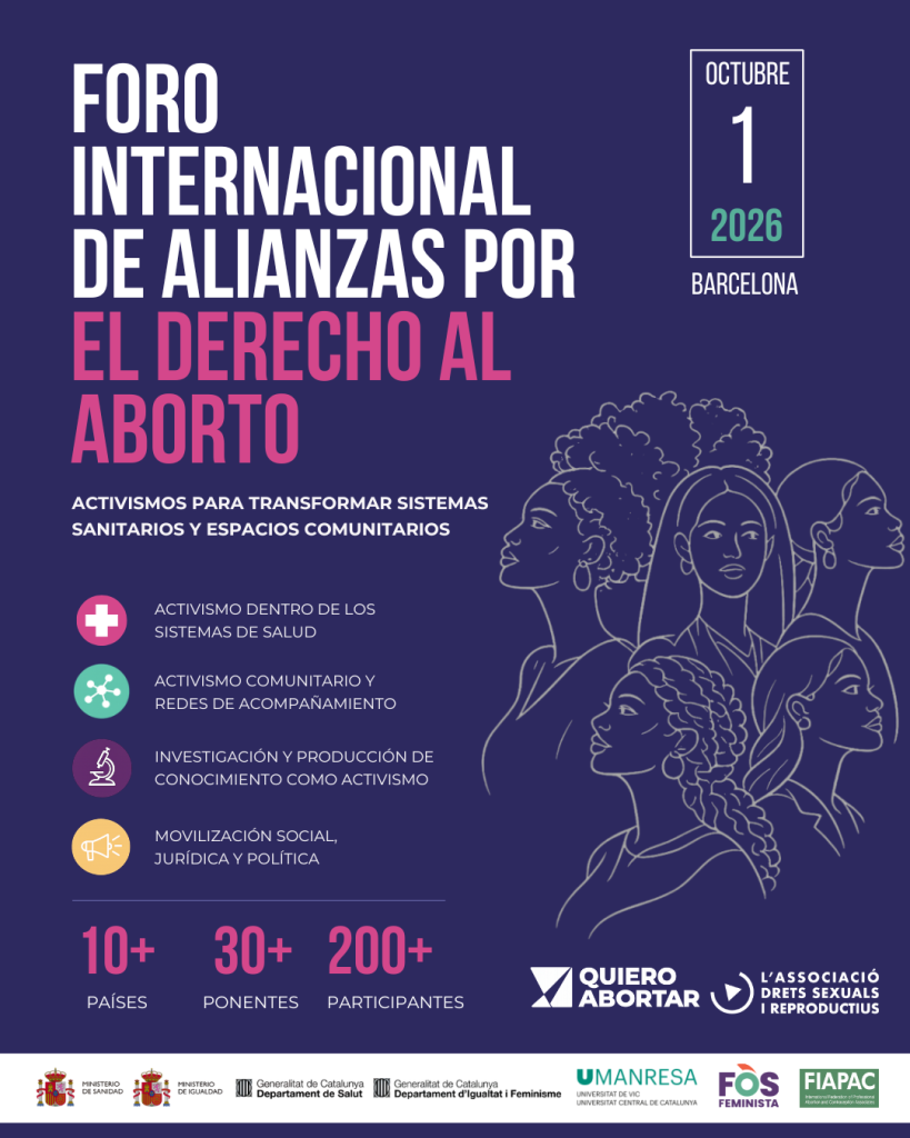Participación en el Foro Internacional de Alianzas por el Derecho al Aborto